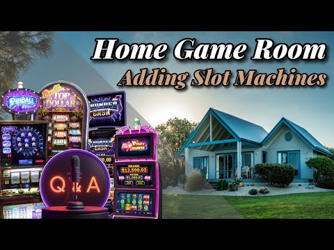 Adding Slot Machines to your Home game room 🏠 Live Q&A with retailer!