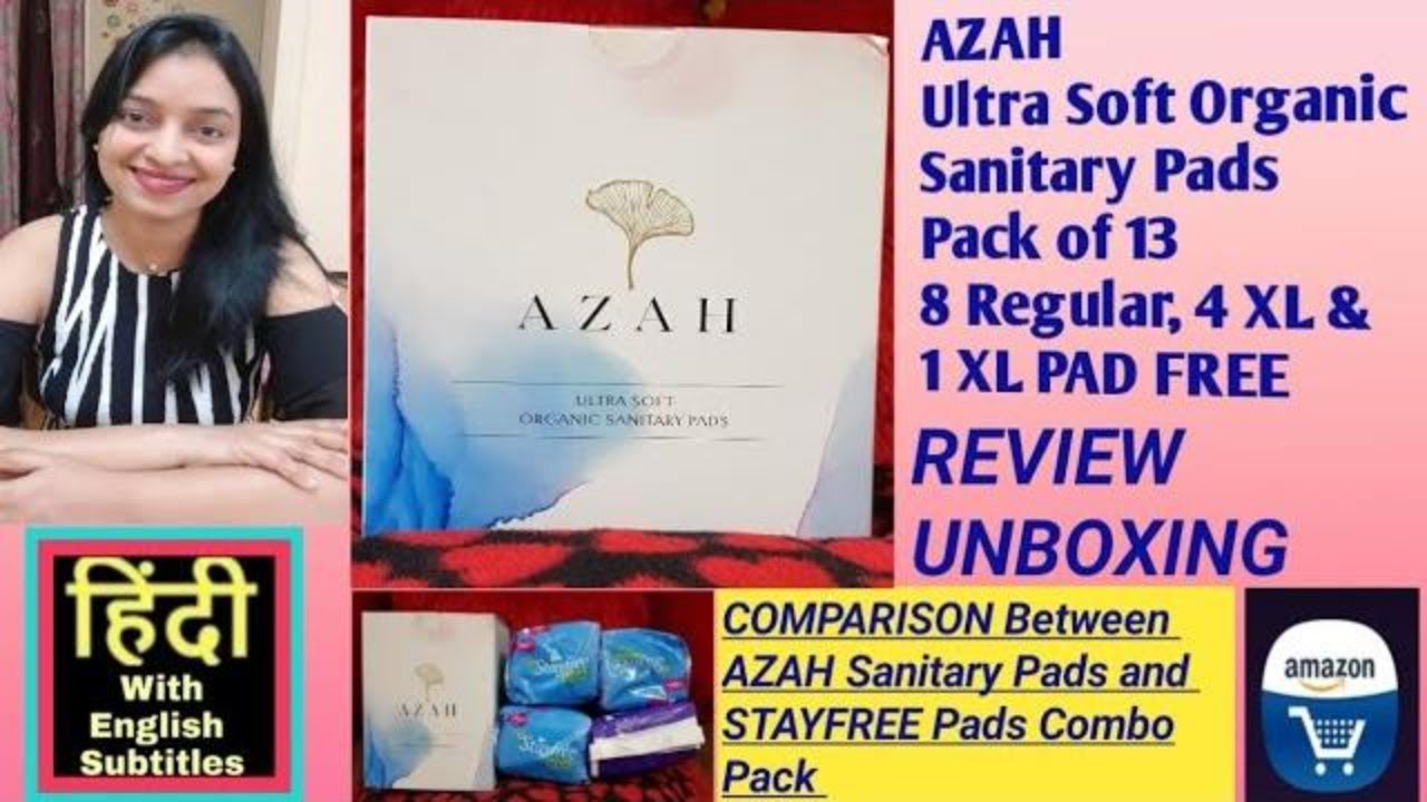Azah Pads Review Azah Ultra Soft Organic Sanitary Pads Review and
