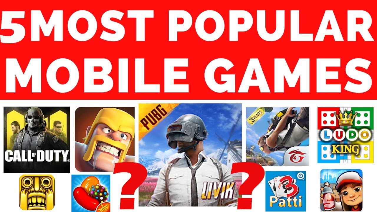 Most Popular Mobile Games in India