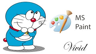 How to Draw Doraemon in #mspaint