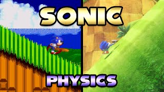 Physics in Sonic the Hedgehog Video Games - A Comparison