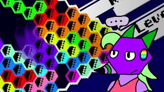 [Multimino 2: Polyform] O-Spin Triple but with hexagons