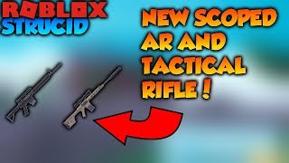 Roblox Strucid 2 New Guns Update Scoped Ar Tactical Rifle