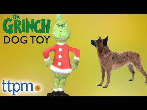 grinch dog plush