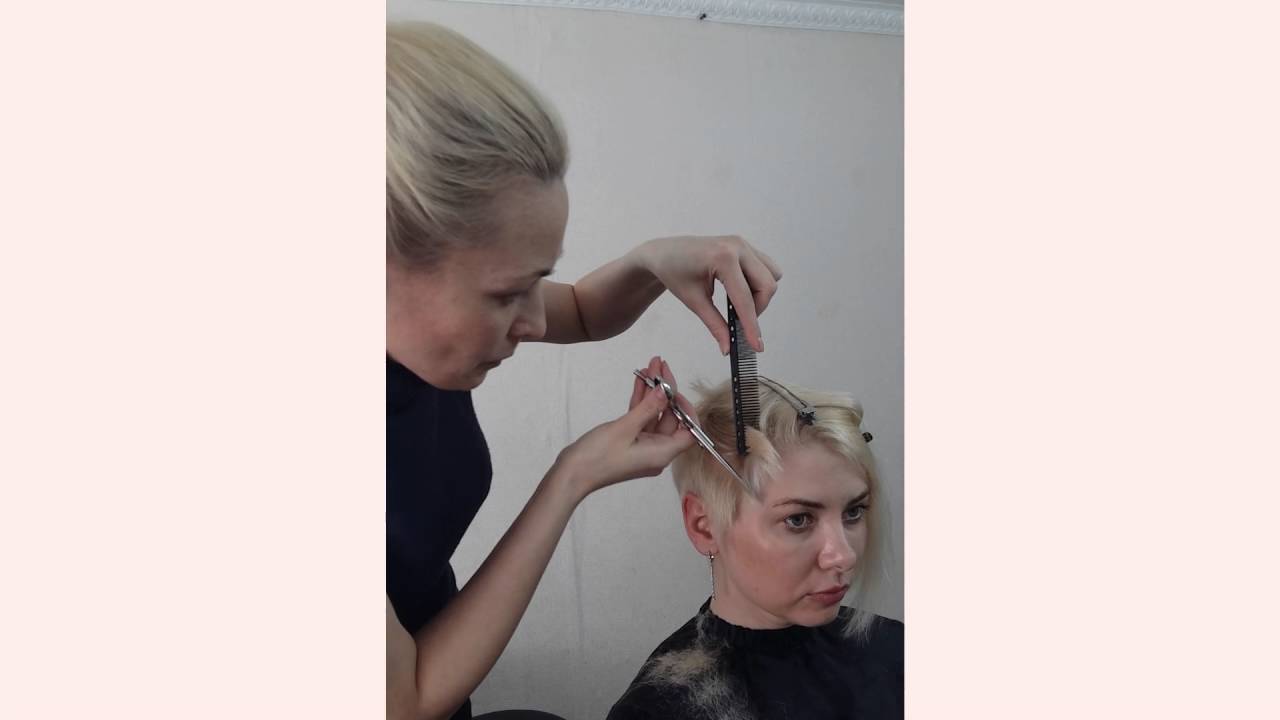 Креативная стрижка - YouTube