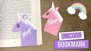 How to make an Unicorn bookmark - Easy Bookmark