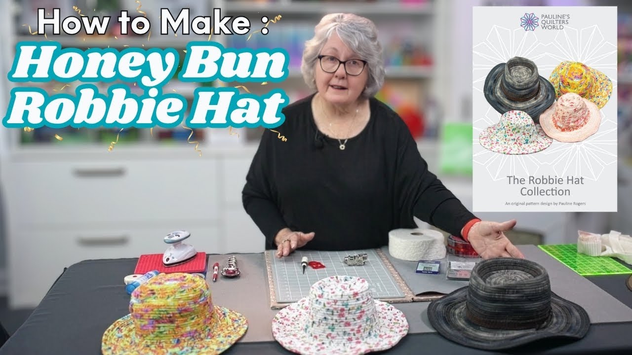 Как сшить тканевую шапку (простой урок по пошиву шапки Робби «Медовый пучок»)