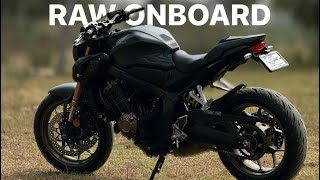 HONDA CB650r | RAW Onboard (Riding POV)