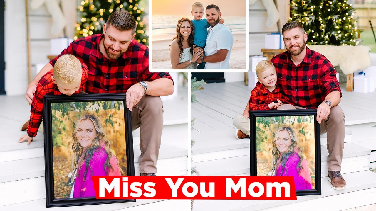 Tiktoker's Haley Odlozil's Husband And Son Honor Her On First