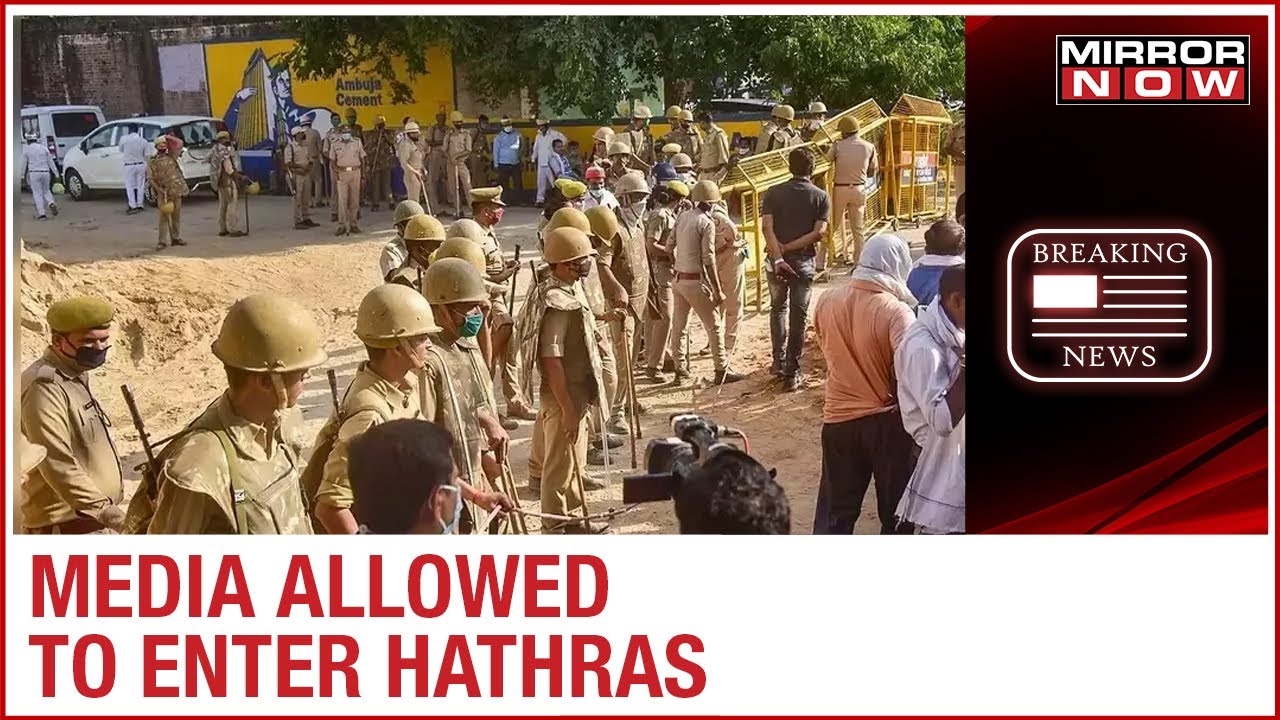 Hathras blockade removed; Media was barred from meeting the victim's family members since October 1