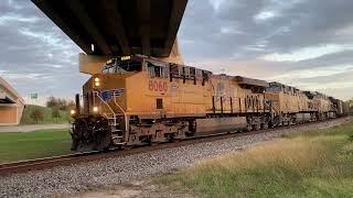Empty Coal Train Creeps Along the Navasota Sub at MP 71.2