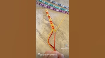 #tutorial is now up #evileye #bracelet #friendshipbracelet #easydiy #diycraft #embroiderydesign #diy