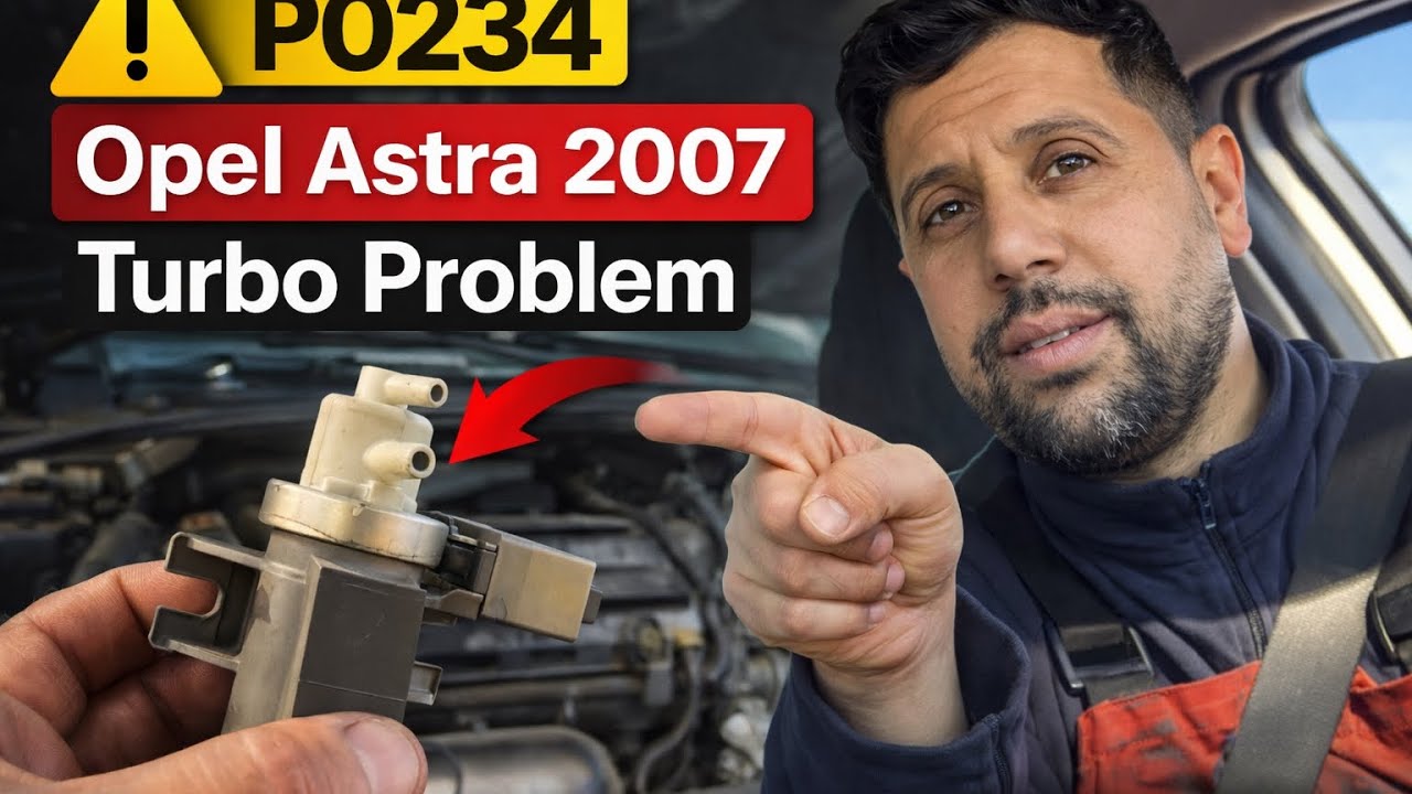 Engine Code P0234 Problème de code défaut P0234-5B Opel Astra • ⚠️ Opel Astra Engine ...