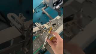 Caps hanging tool for sleeve labeler #machine #cleanerfillingmachine #automobile #factory#copper#cnc