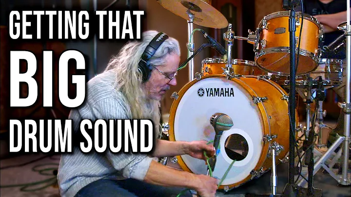 How To Record Big Sounding Drums - My Secrets Revealed