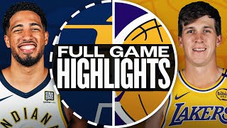 NBA LA레이커스 124-117 인디애나 땡겨티비 하이라이트