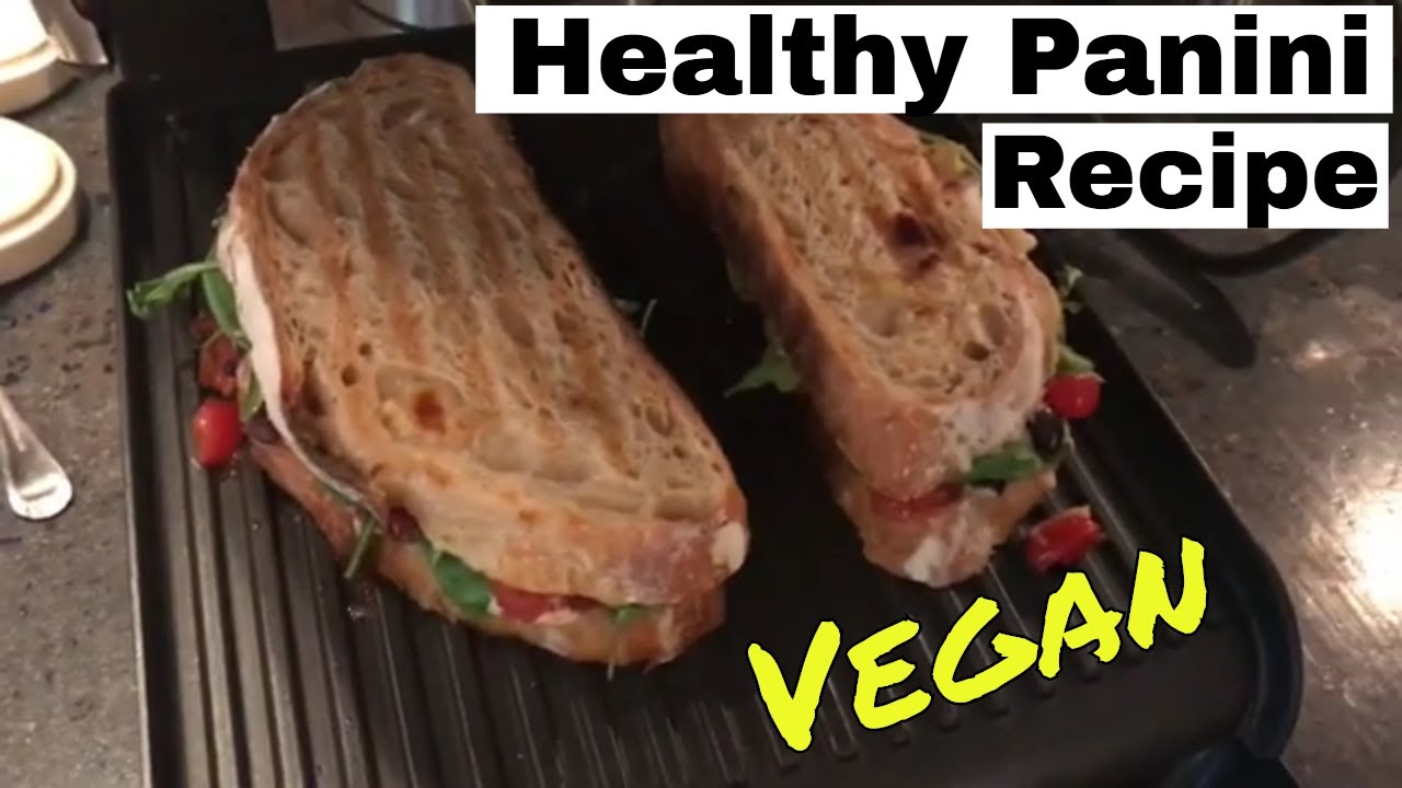 ANTIPASTO PANINI OR WRAPS Delicious Healthy Vegan Sandwiches YouTube