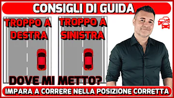 Come si viaggia in autostrada a tre corsie?