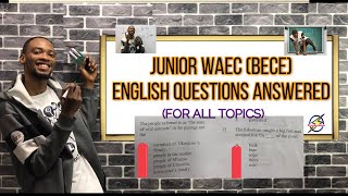 Junior Waec (BECE) English Questions And Answers screenshot 2