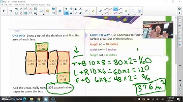 7-6 Find Surface Area of Prisms