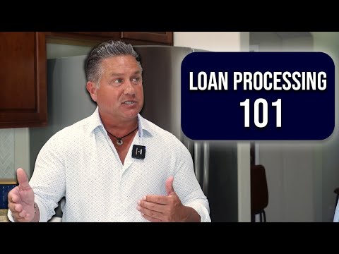 Eddy Foster explaining the mortgage loan process timeline steps on a whiteboard.