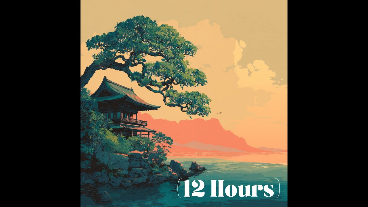 ⛩️ Journey to the Temple by the Sea | Meditation Music & Ocean Waves for Deep Sleep | Sleep Sound...