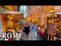 Rome Italy 4K Walk | Piazza del Campidoglio &amp; Piazza Navona Alive with Painters