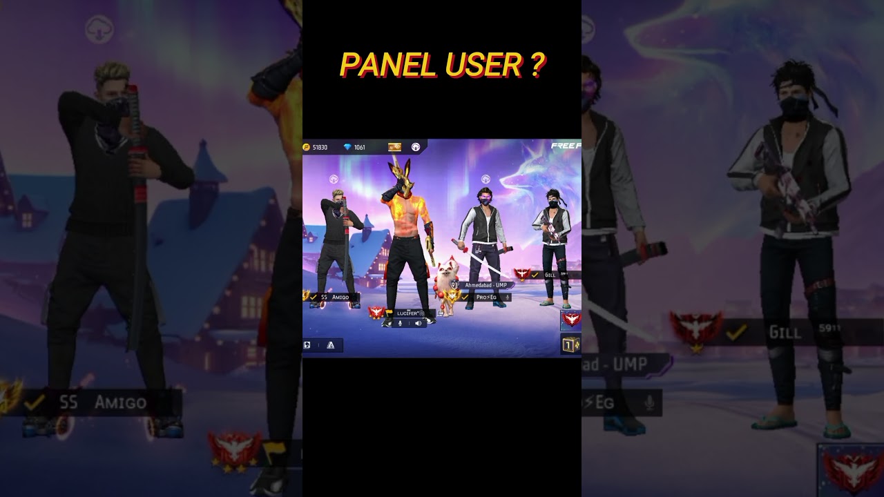 PANEL USER IN LIVE CUSTOM ROOM ? ☠️👺.    ( M.K.C ) TO ALL PANEL USER ...☠️.  LUCIFERS KNIGHT