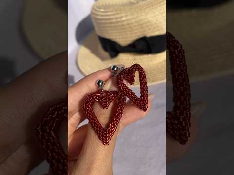 Серьги «Сердца» из