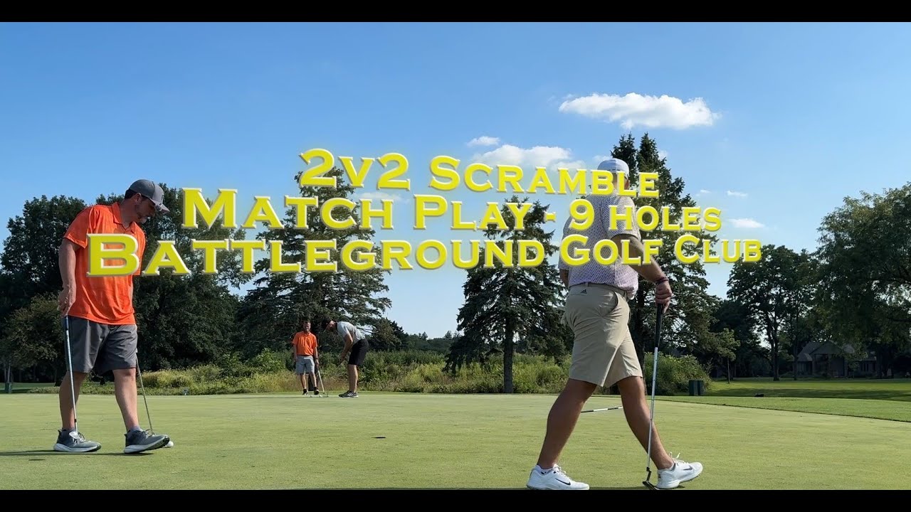 Battle of the Titans: 2v2 9-Hole Match Play - YouTube