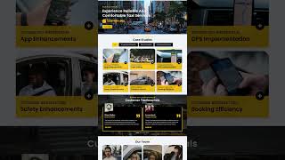 Taxi Booking Website 🚕📱 | React Template