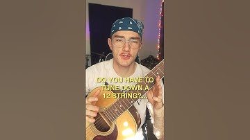 Do you have to tune down a 12 string guitar?… #guitar #guitarist #guitarplayer #guitartalk