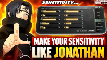 🔥 Copy Jonathan’s BGMI Sensitivity in Just 5 Steps | Full Guide for All Devices 📱
