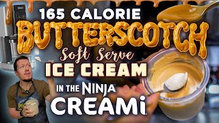 Ninja Creami Butterscotch Soft Serve Ice Cream (Only 165 Calories!) screenshot 3