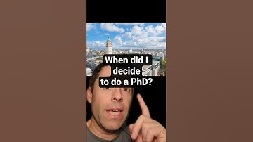 When did I decide to do a PhD in math? #math #phd #academia #gradschool #stem