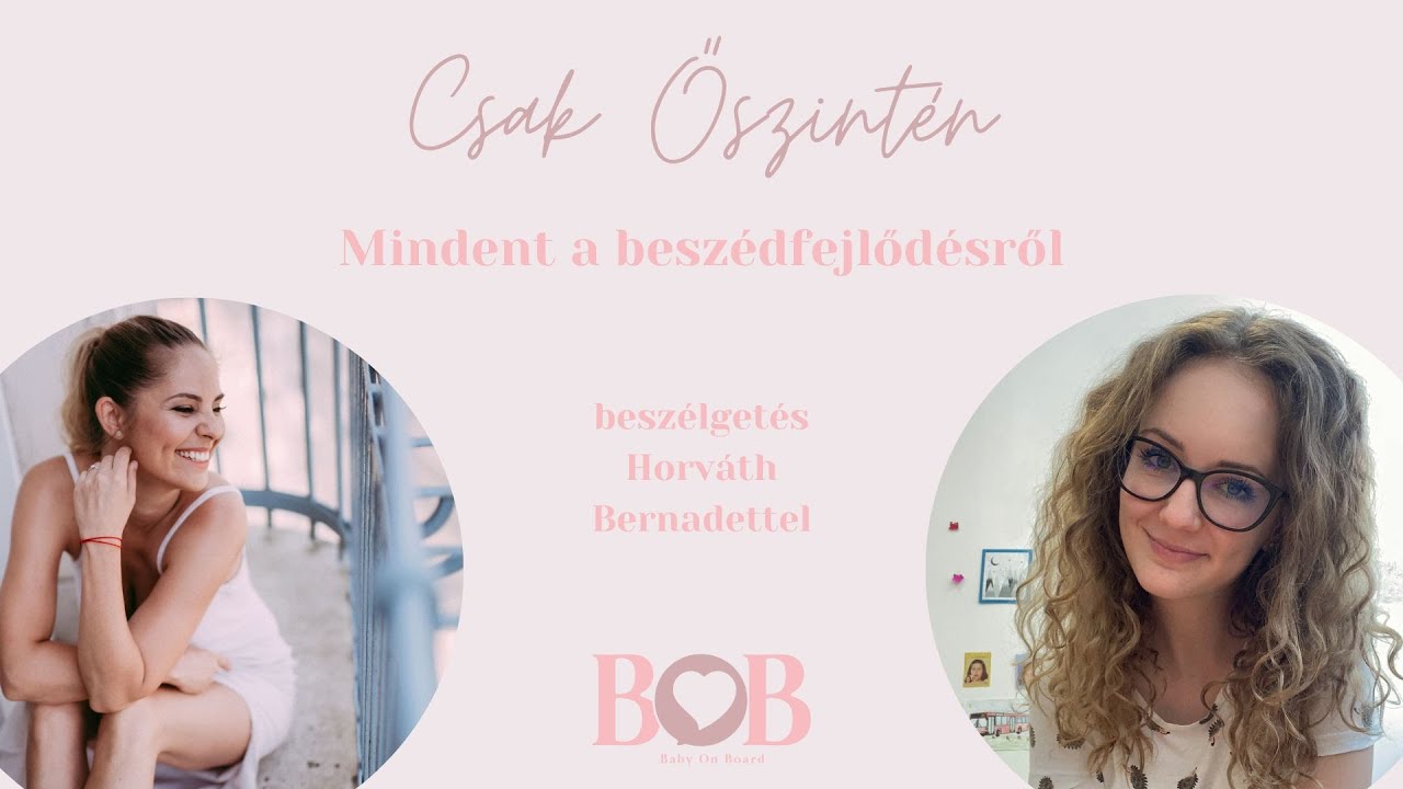 Mindent a beszédfejlődésről