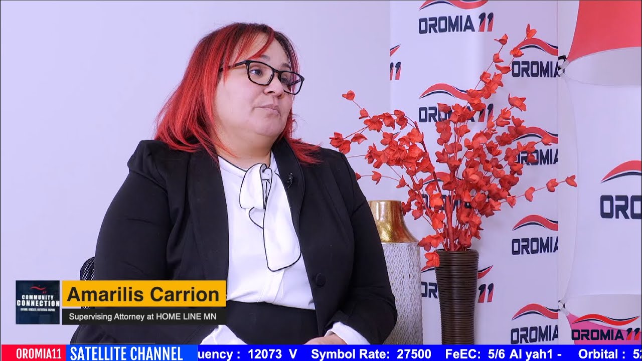 OROMIA11 Home Line MN tenants right and advocacy with Amarilis Carrion