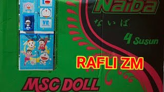 cara pasang lemari Naiba 4 susun MSC DOLL (RAFLI ZM) Gambar Doraemon.. Item No:9284