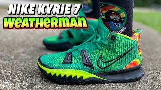 Nike Kyrie 7 Weatherman! Detailed Review + on-feet!