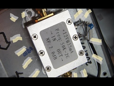 2000円 広帯域 受信用プリアンプ 後編その実力は？ アマチュア