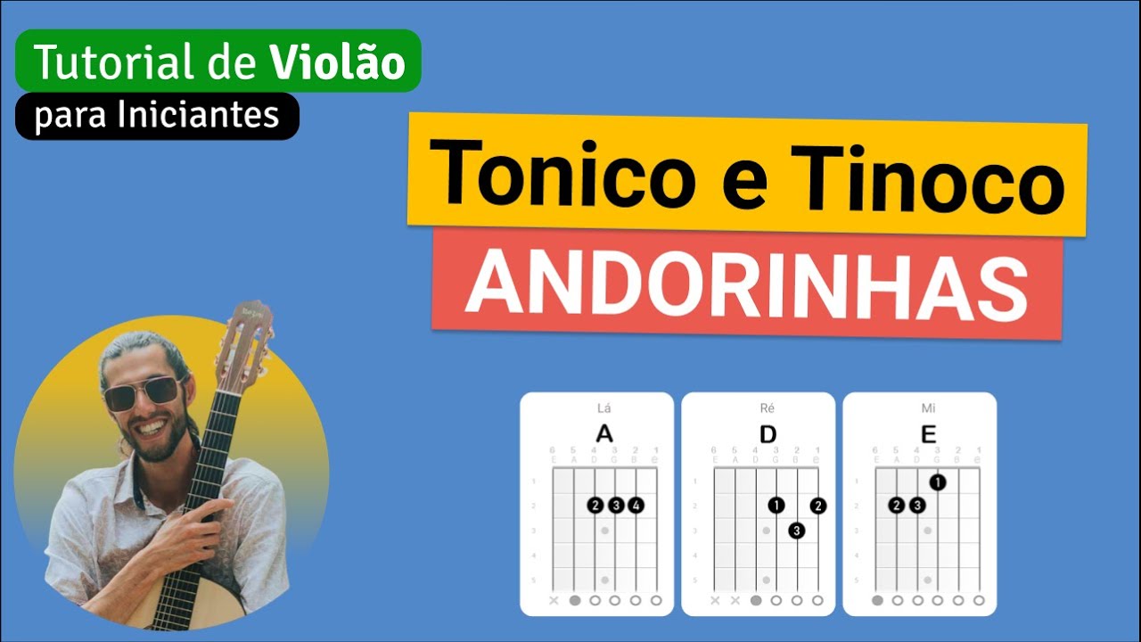 ANDORINHAS | Como tocar no Violão com cifra simplificada