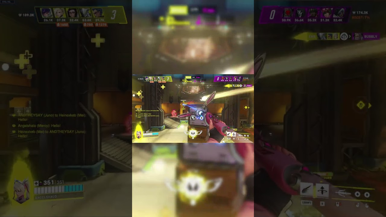 Flying around & rezzing :)  