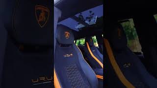 Rent Lamborghini Urus matte grey and orange in Dubai - Octane Rent Matte Orange Lamborghini Urus