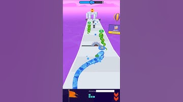 Wait For End || Snake 🐍 Run Race Gameplay #shorts #snakerun