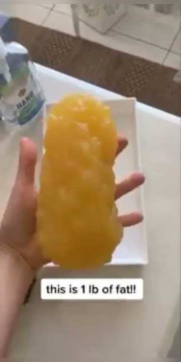 What Does 8lb Of Fat Look Like 👀What 1-5 pounds of fat looks like. - YouTube