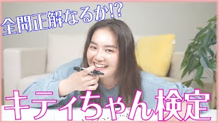 【検証】箭内夢菜はキティちゃん検定を全問正解できるのか？！