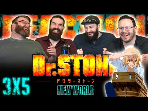 Dr. Stone 3x5 REACTION!! "Science Vessel Perseus"