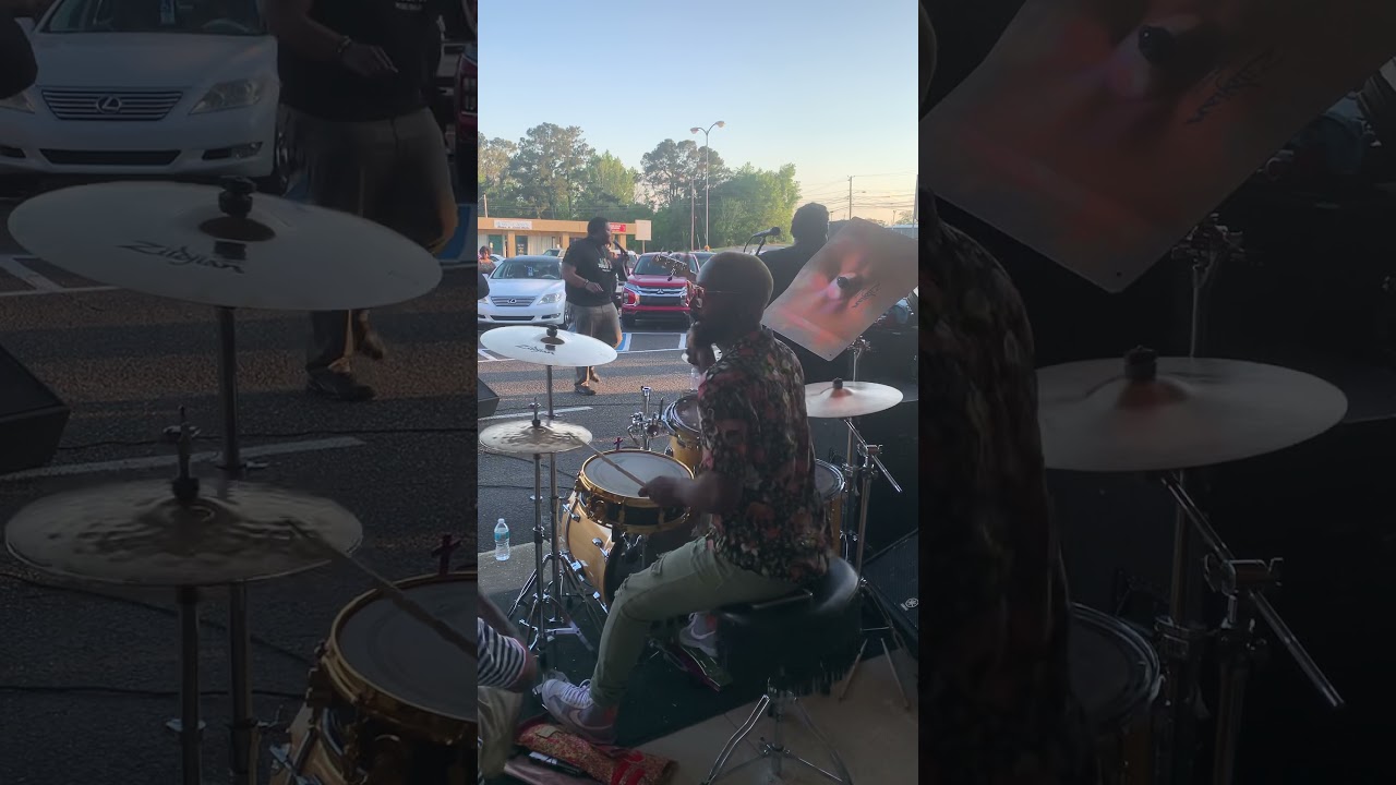 Drummers View!!!!!!! Bravo Buggs Live #gospel #music