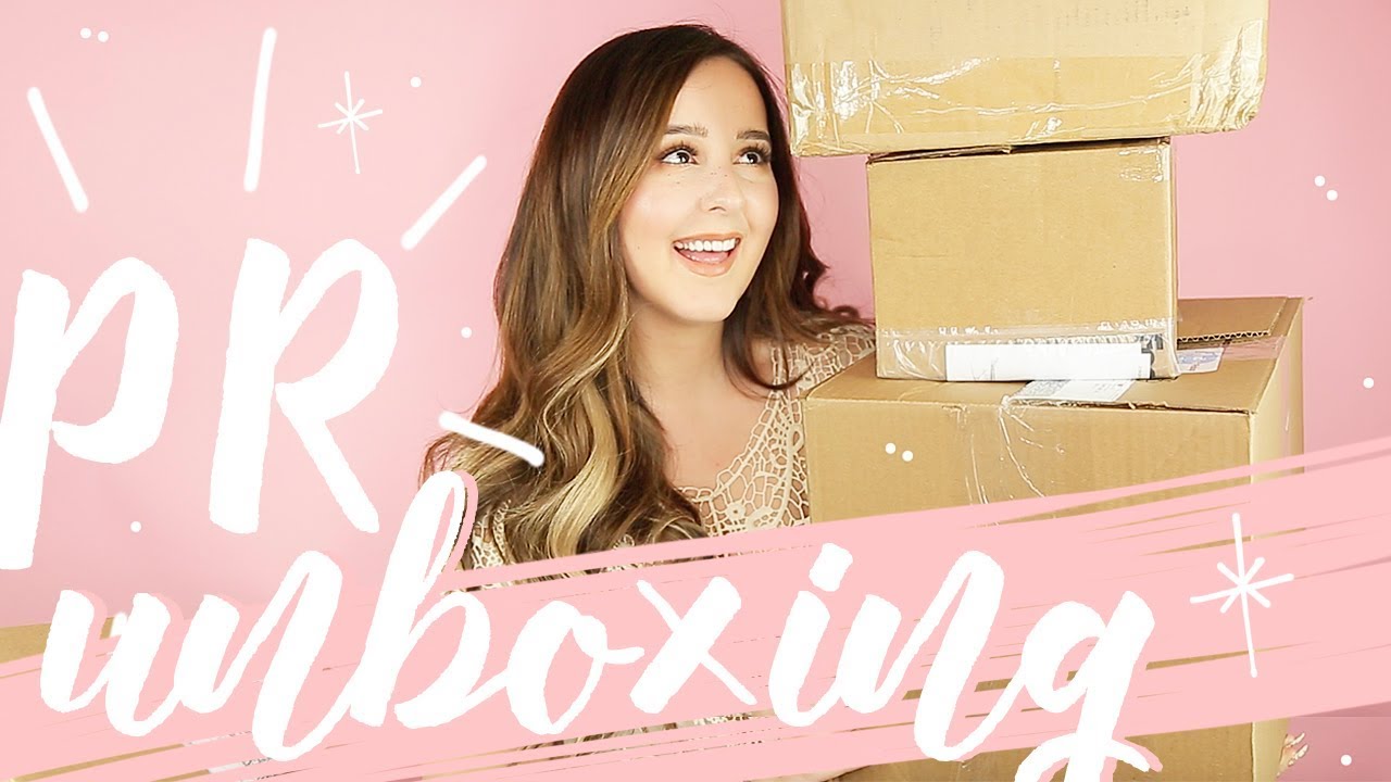 Huge PR Unboxing! * MAC, Benefit, NARS, Buxom + More! | tashaleelyn