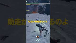 長過ぎる助走 モンスターハンターライズ バゼルギウス runner monsterhunterrise サンブレイク